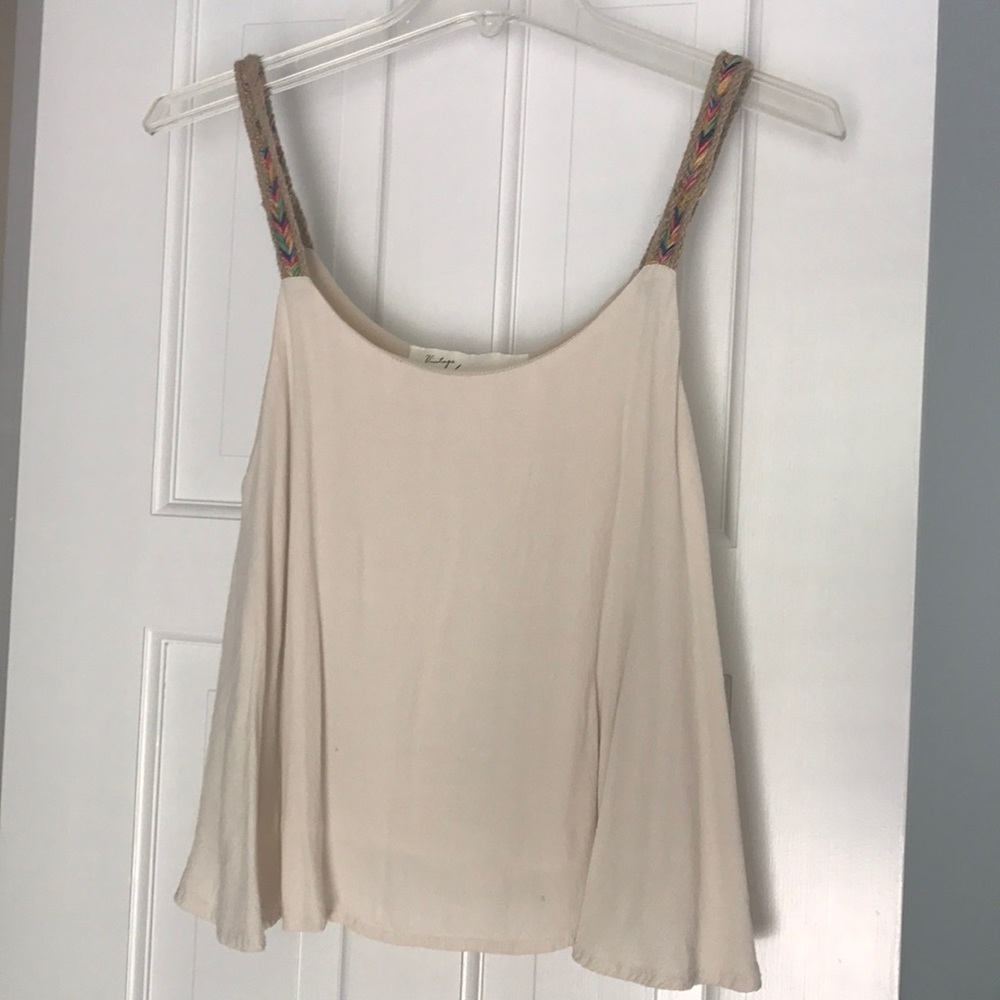 Beige tank top